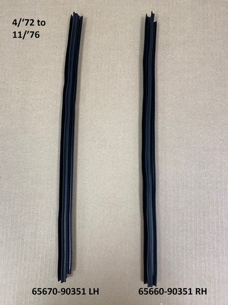 ThierryThuramページ Tail Gate Side Weatherstrips No. 1 for Land Cruiser FJ55 - LH and