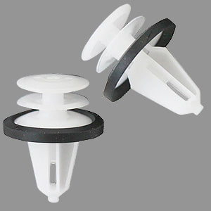 10 Pack White Interior Pillar Trim Clips For Tesla Model 3 - VVO FCP-0850-TE-L41