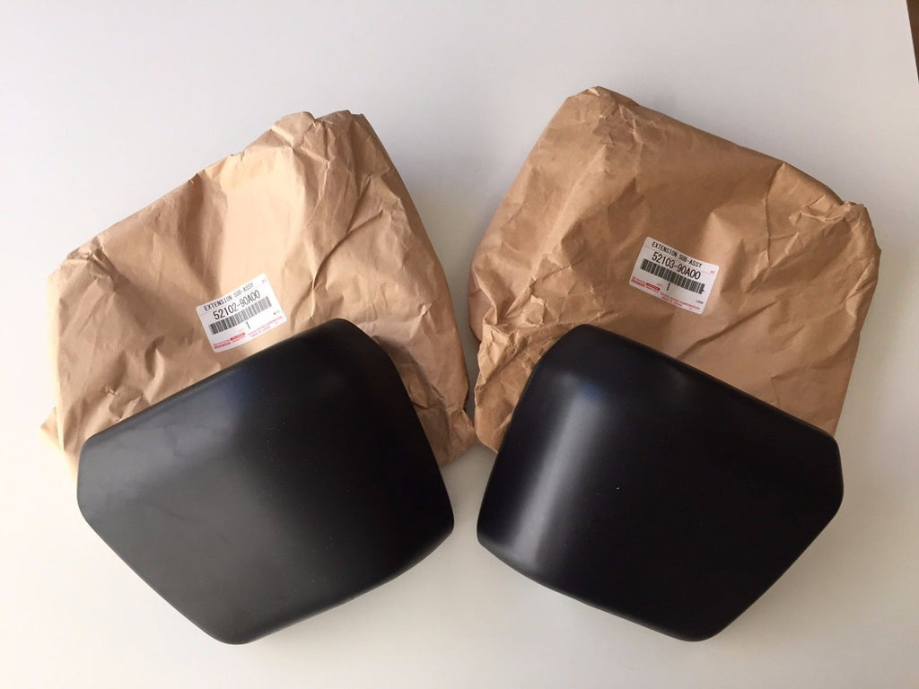 OEM Front Bumper End Caps for Land Cruiser FJ62 - LH and RH