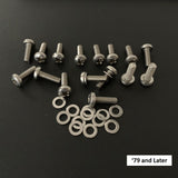 Stainless Windshield Hinge Screw Kit for Land Cruiser FJ40