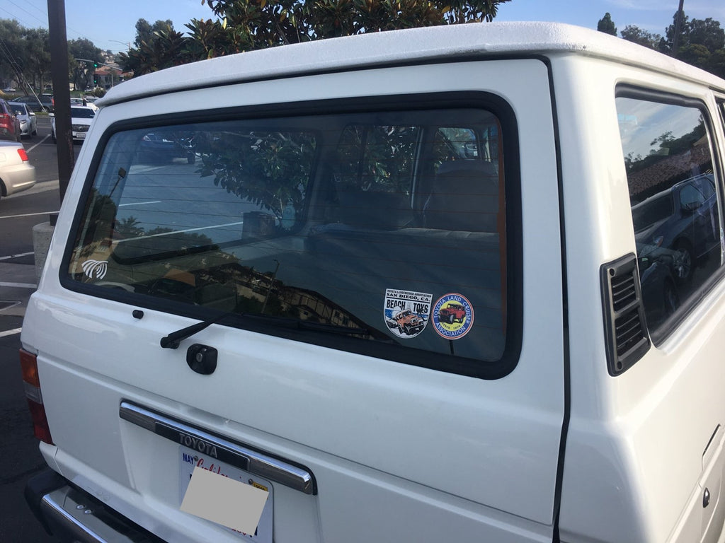 Rear Hatch Window Glass Weatherstrip for Land Cruiser FJ60 FJ62