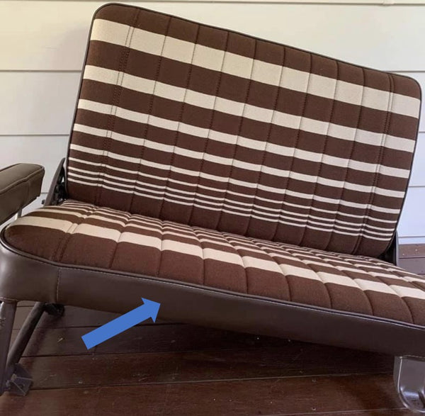 Brown Vinyl for Land Cruiser BJ40 BJ42 LX with Zebra Interior