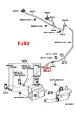 OEM Washer Hose for Land Cruiser FJ40 BJ40 BJ42 FJ60 FJ62 FJ80 FZJ80