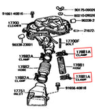 Stainless Hot Air Tube Hose Clamp for Land Cruiser FJ40 FJ45 FJ55 FJ60