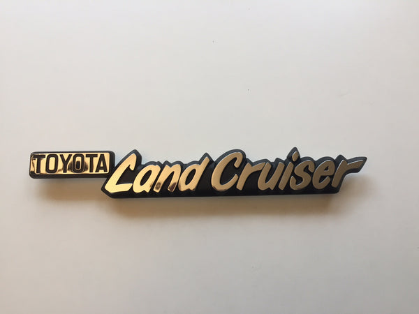 OEM Fender Emblems for '81 to '84 Land Cruiser FJ40 FJ45 FJ55
