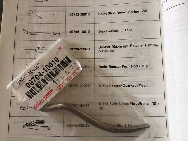 Drum brake adjusting tool deals