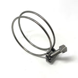 Stainless Hot Air Tube Hose Clamp for Land Cruiser FJ40 FJ45 FJ55 FJ60