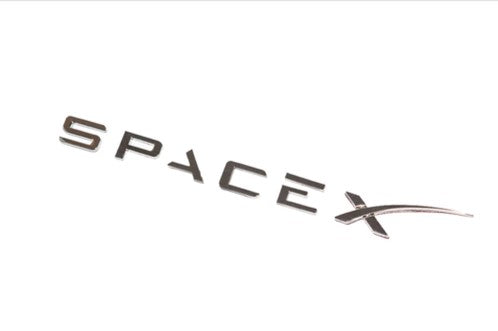 Space X Emblem for Tesla Model S 3 X Y