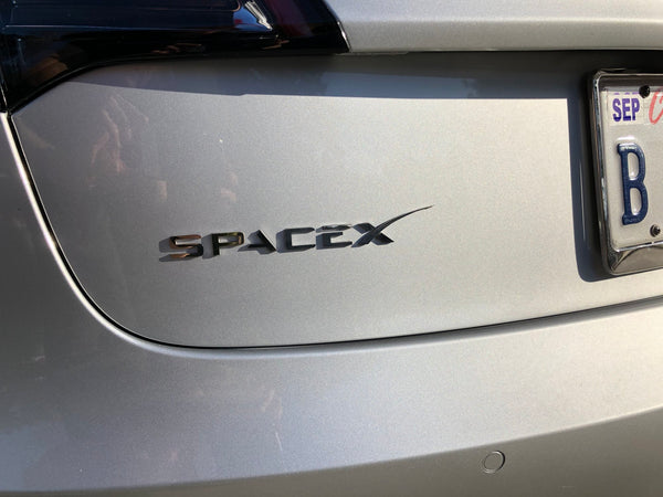 Space X Emblem for Tesla Model S 3 X Y – City Racer LLC