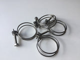 Stainless Radiator Hose Clamp Set for Subaru