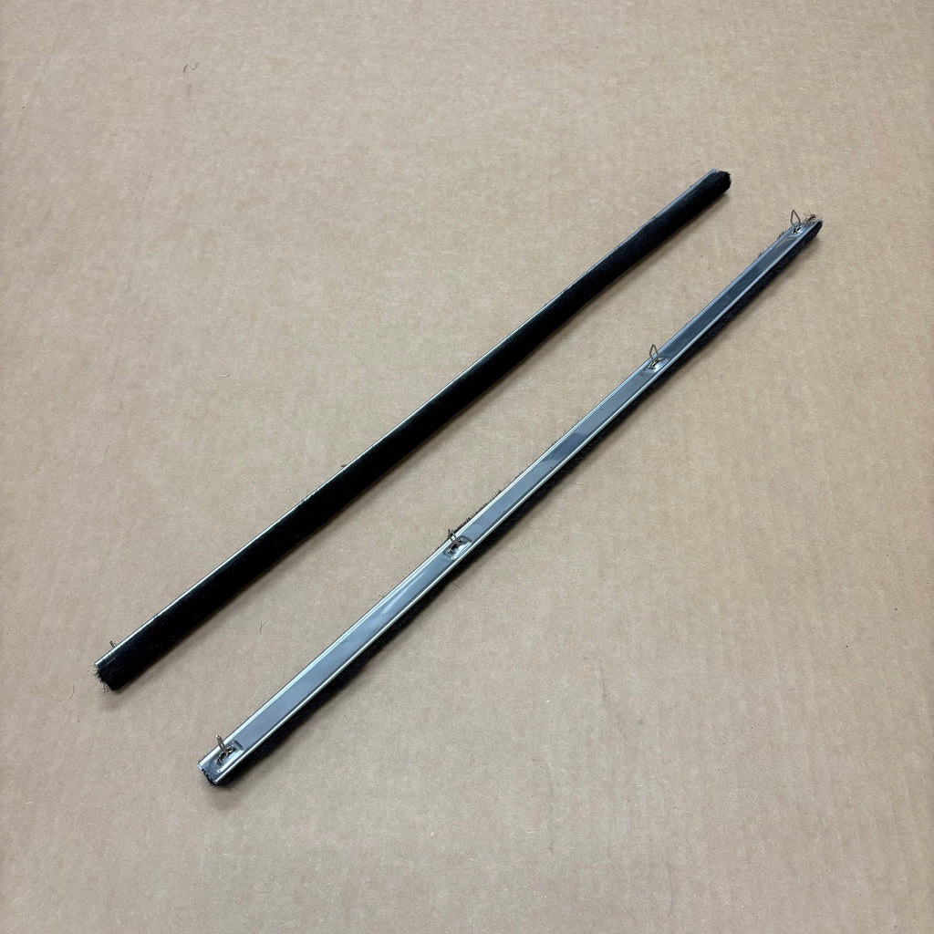 Rear Door Glass Inner Felts for '69 to '80 Land Cruiser FJ55 - Set of 2