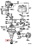 OEM Distributor O-Ring for Land Cruiser FJ40 FJ45 FJ55 FJ60