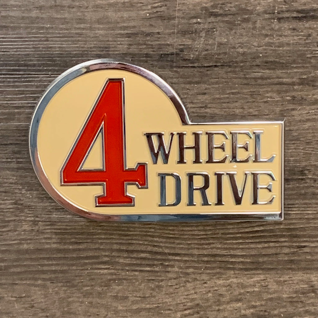 OEM 4 Wheel Drive Emblem for '69 - '78 Land Cruiser FJ40 FJ45 – City ...
