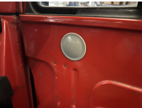 Door Access Hole Cover for '63 to '74 Land Cruiser FJ40 FJ45 BJ40