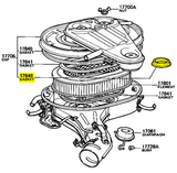 OEM Air Cleaner to Carburetor Gasket for '79 to '87 Land Cruiser FJ40 FJ45 FJ55 FJ60