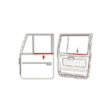 Inner and Outer Window Felt for '81 to '84 Land Cruiser FJ40 With Vent Window