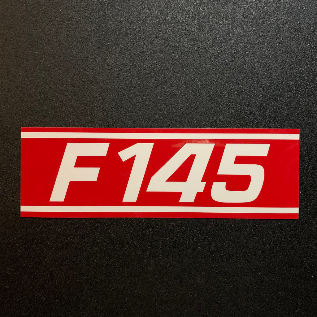 F145 Decal for Land Cruiser FJ40