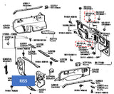 OEM Firewall Hole Plug for Land Cruiser FJ55 FJ60 FJ62