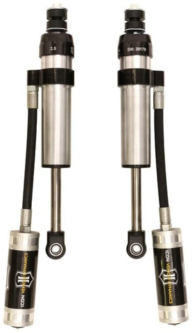 ICON 2.5 Remote Reservoir 0-3" Front Shocks for '98 to '07 Land Cruiser 100 Series - Set of 2
