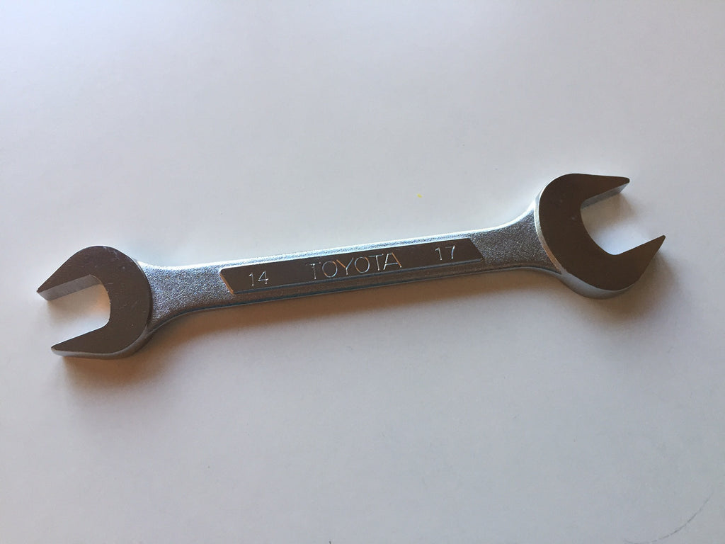 OEM 14 x 17 Toyota Open End Wrench for Land Cruiser FJ40