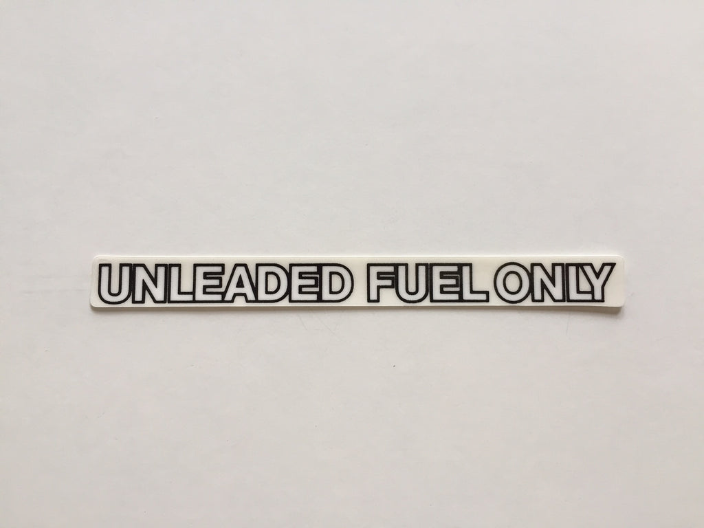 OEM Unleaded Fuel Only Decal for Land Cruiser FJ40 FJ60 FJ62 Pickup 4Runner