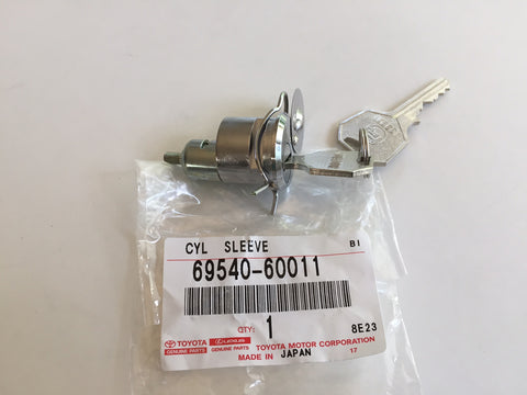 OEM Rear Hatch Cylinder Lock and Key for Land Cruiser FJ40