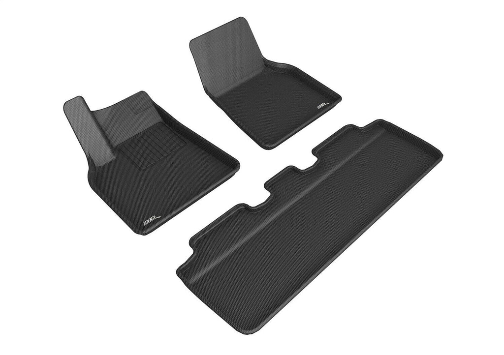 3D Maxpider Kagu Front and Rear Floor Liners for '21-'22 Tesla Model Y