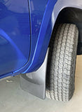WeatherTech Mud Flaps for '16 to '19 Toyota Tacoma with Fender Flares