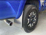 WeatherTech Mud Flaps for '16 to '19 Toyota Tacoma with Fender Flares