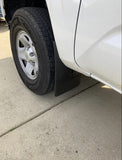WeatherTech Mud Flaps for '16 to '19 Toyota Tacoma without Fender Flares