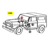 OEM Parking Brake Warning Switch for '71 to '90 Land Cruiser FJ40 FJ45 FJ55 BJ40 BJ42 FJ60 FJ62