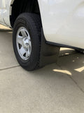 WeatherTech Mud Flaps for '16 to '19 Toyota Tacoma without Fender Flares