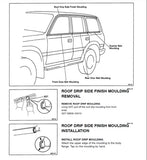 OEM Windshield Moulding Remover for Any Toyota