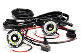 KC HiLiTES Cyclone 2 Light LED Under Hood Lighting Kit for Any Toyota